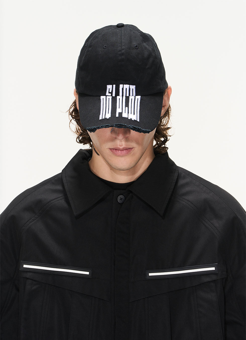 Destroy Washcap Washed Destroy Adjustable Velcro Cap – ULTIMUS