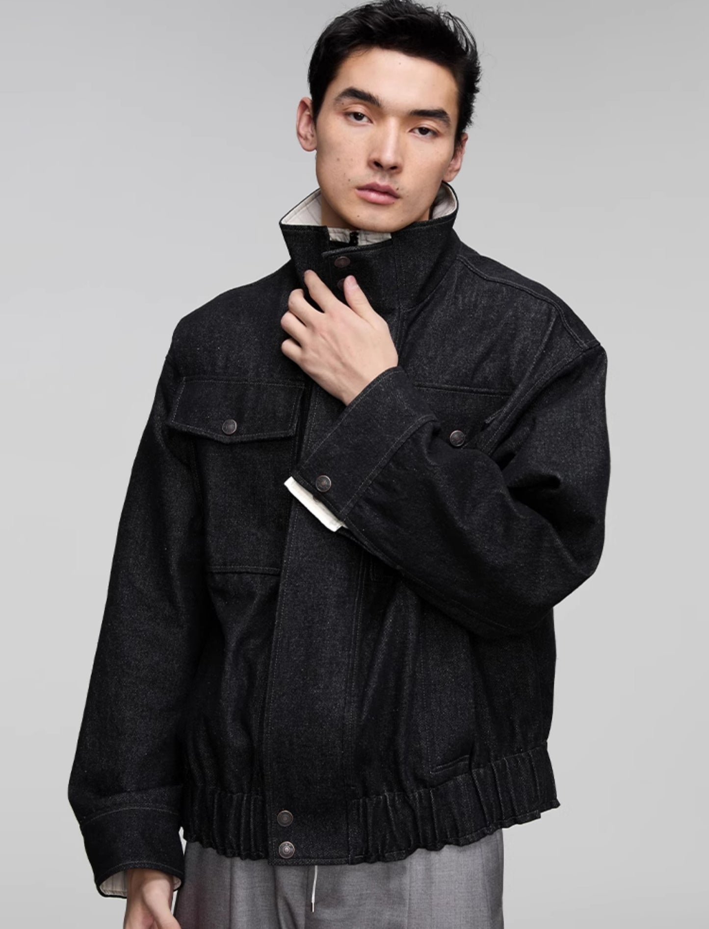 Patchwork Loose Denim Jacket