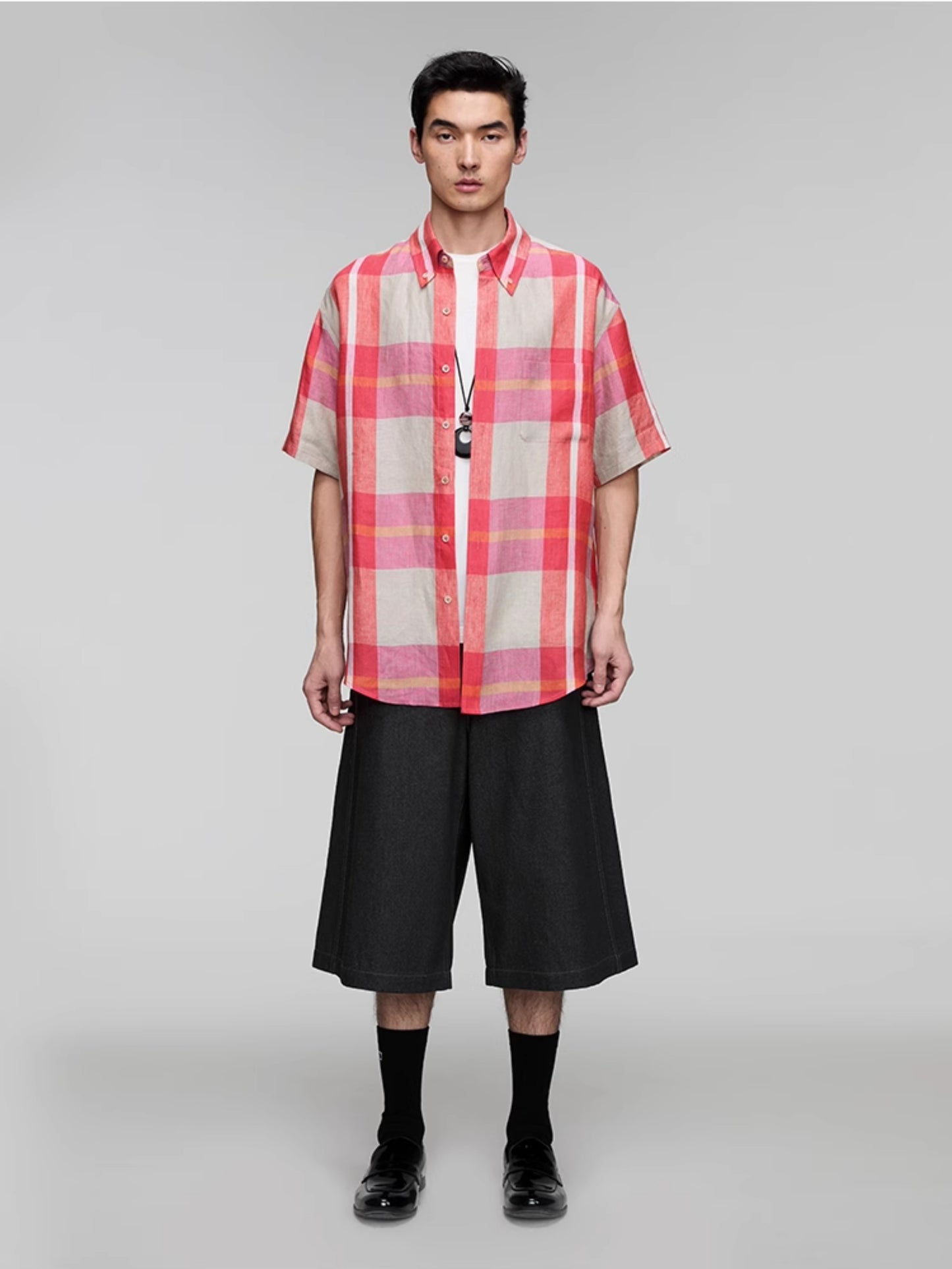 Casual Patch Pocket Shirt