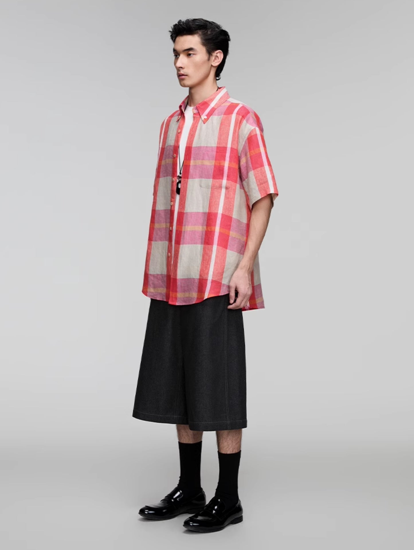 Casual Patch Pocket Shirt