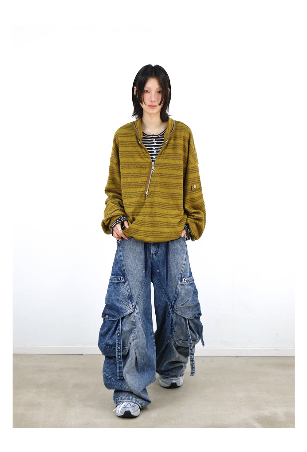 Ripple Bag Rewash Jeans