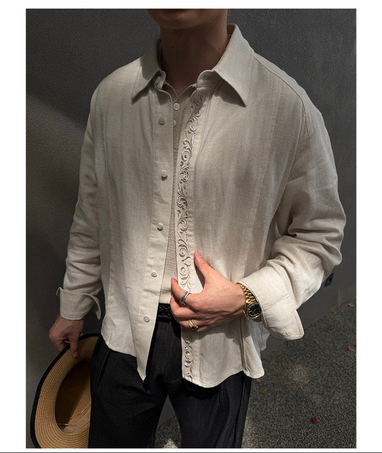 Cool-to-the-touch Tencel Linen Shirt