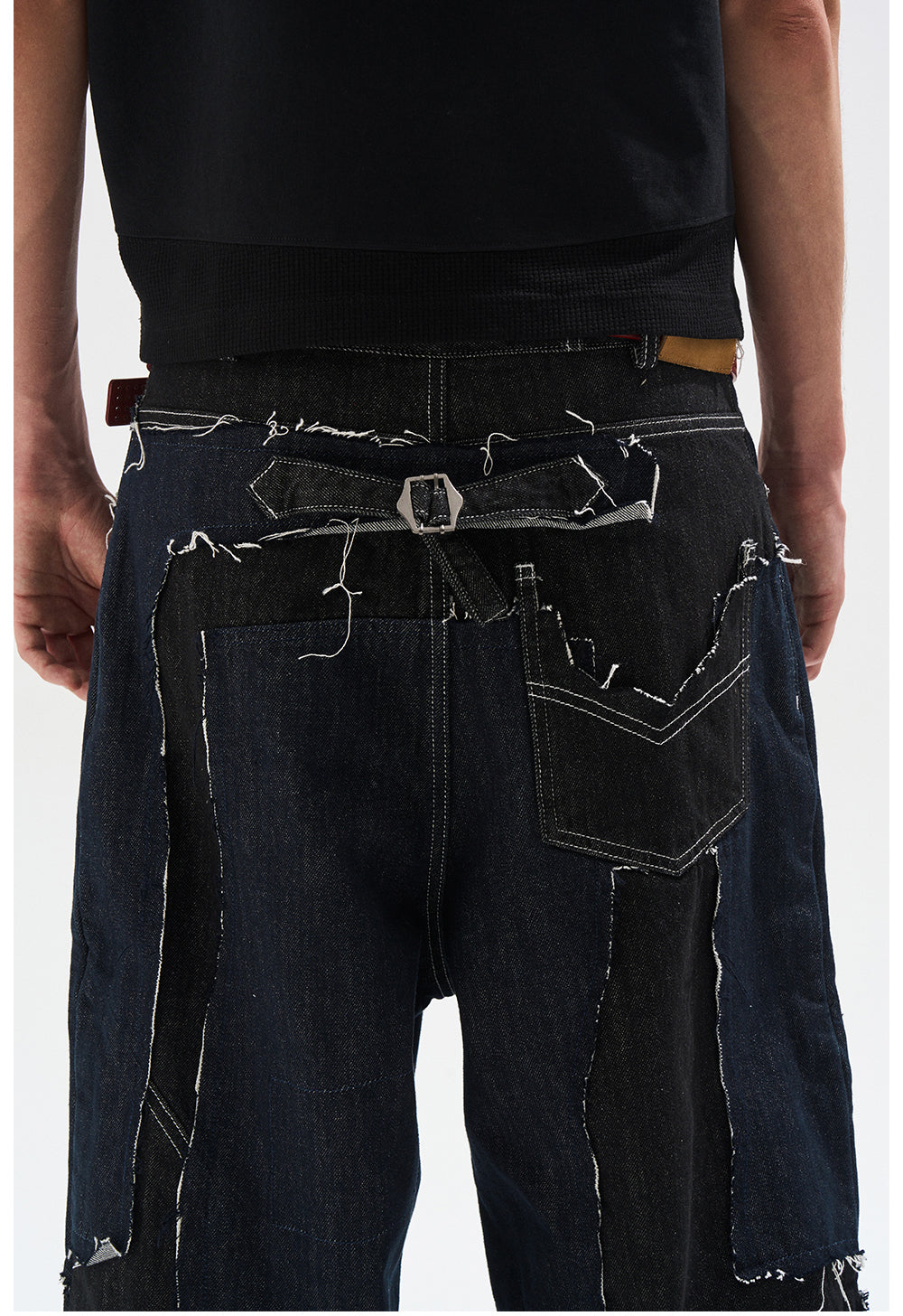 Raw-edge original denim