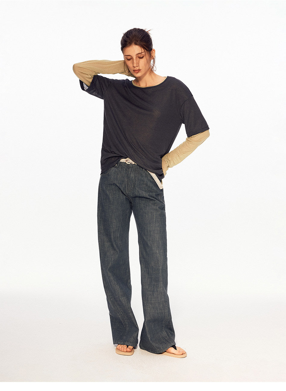 Versatile Crew-Neck T-Shirt