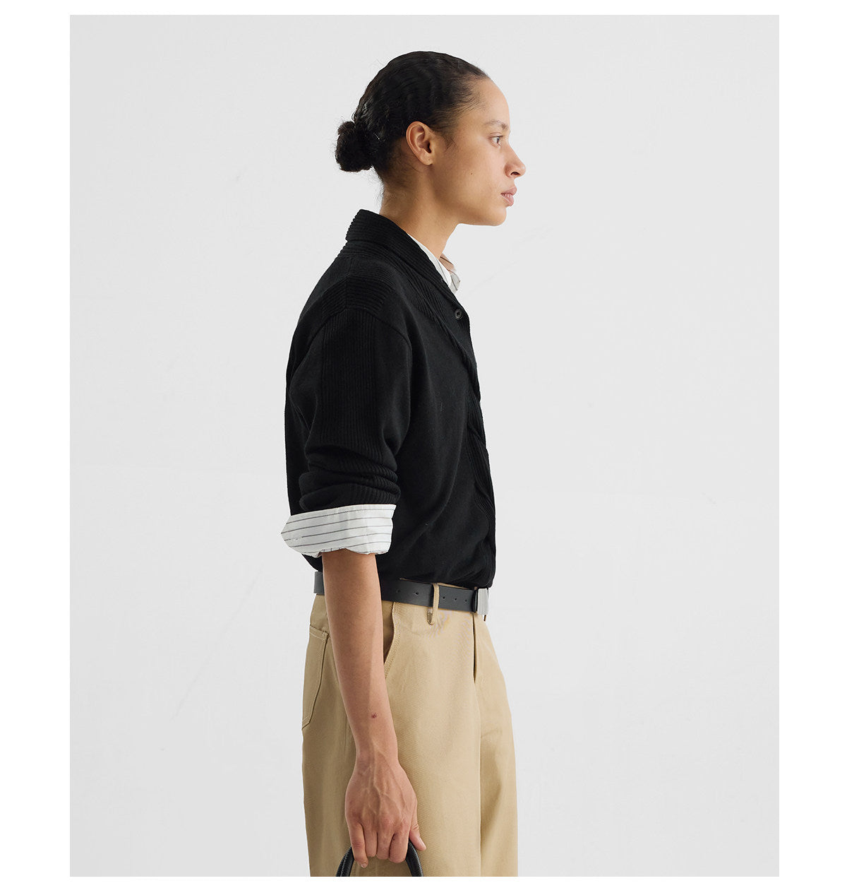 Basic V-neck Knit Sweater
