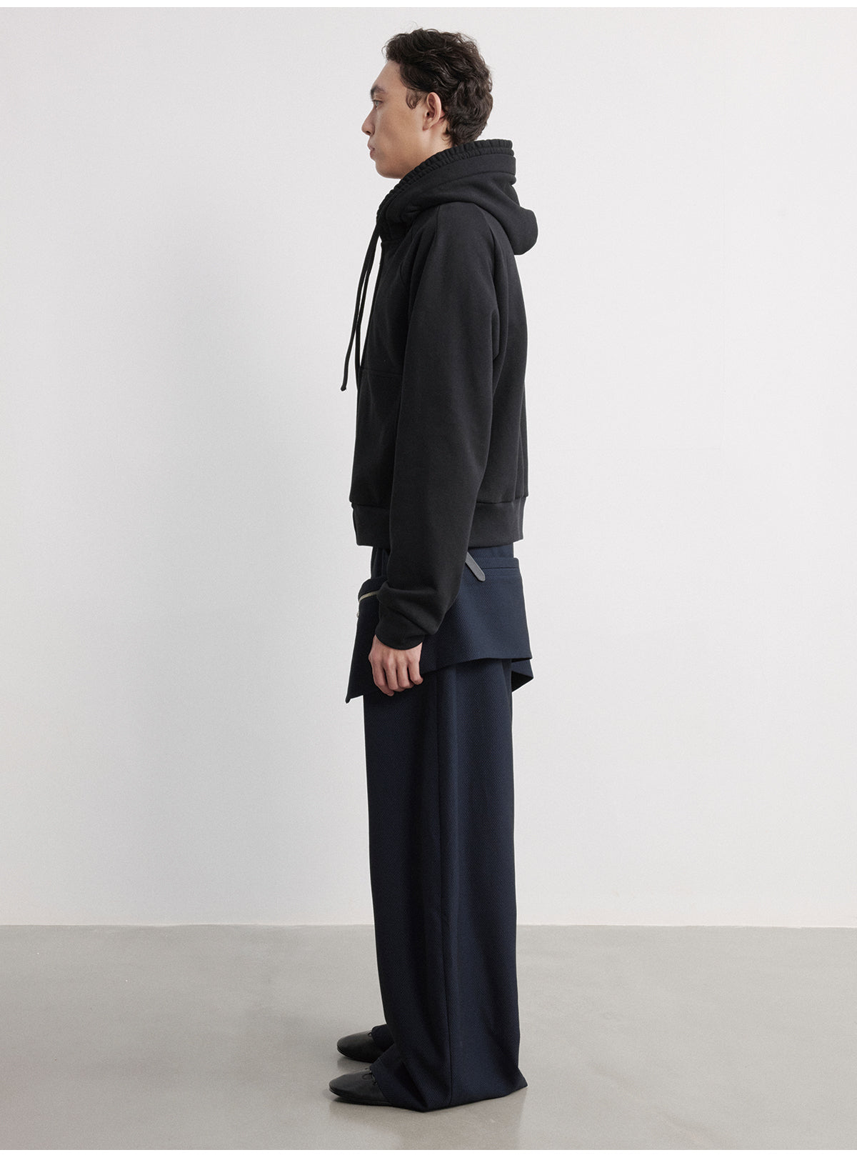 Drawstring Hooded Sweatshirt