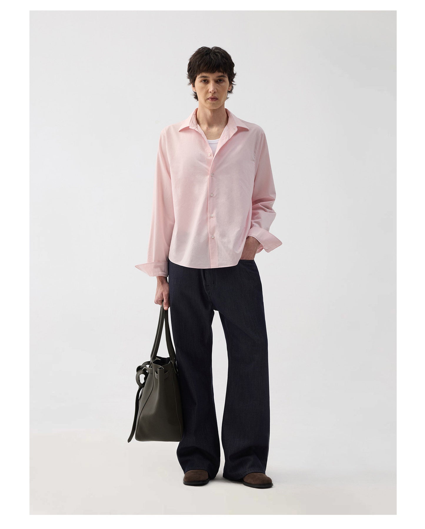 Minimalist Short-Sleeve Shirt