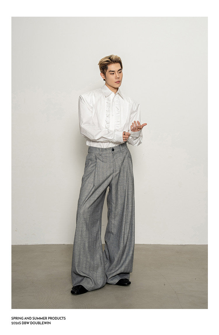 Wide-Shoulder Shirt