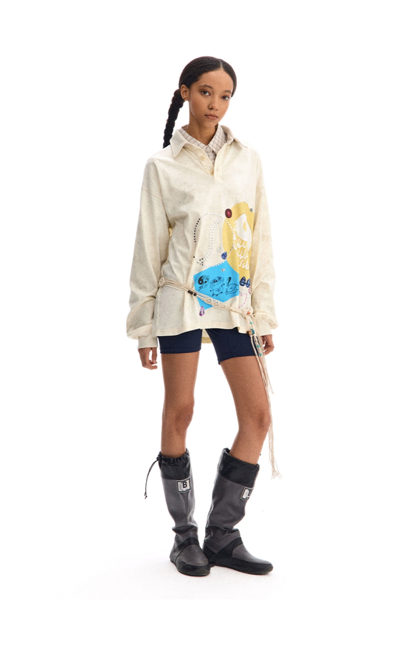 Taiji Sticky Notes Polo Shirt