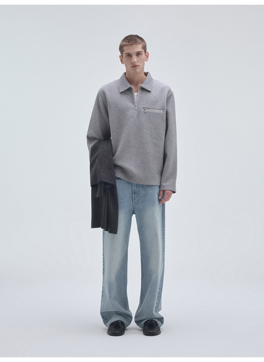 Vintage-Wash Fit Jeans