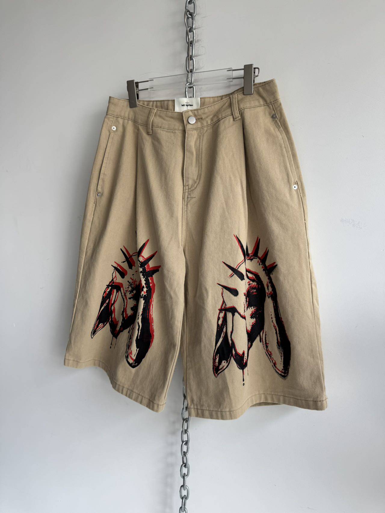 Unisex Wide-Leg Shorts