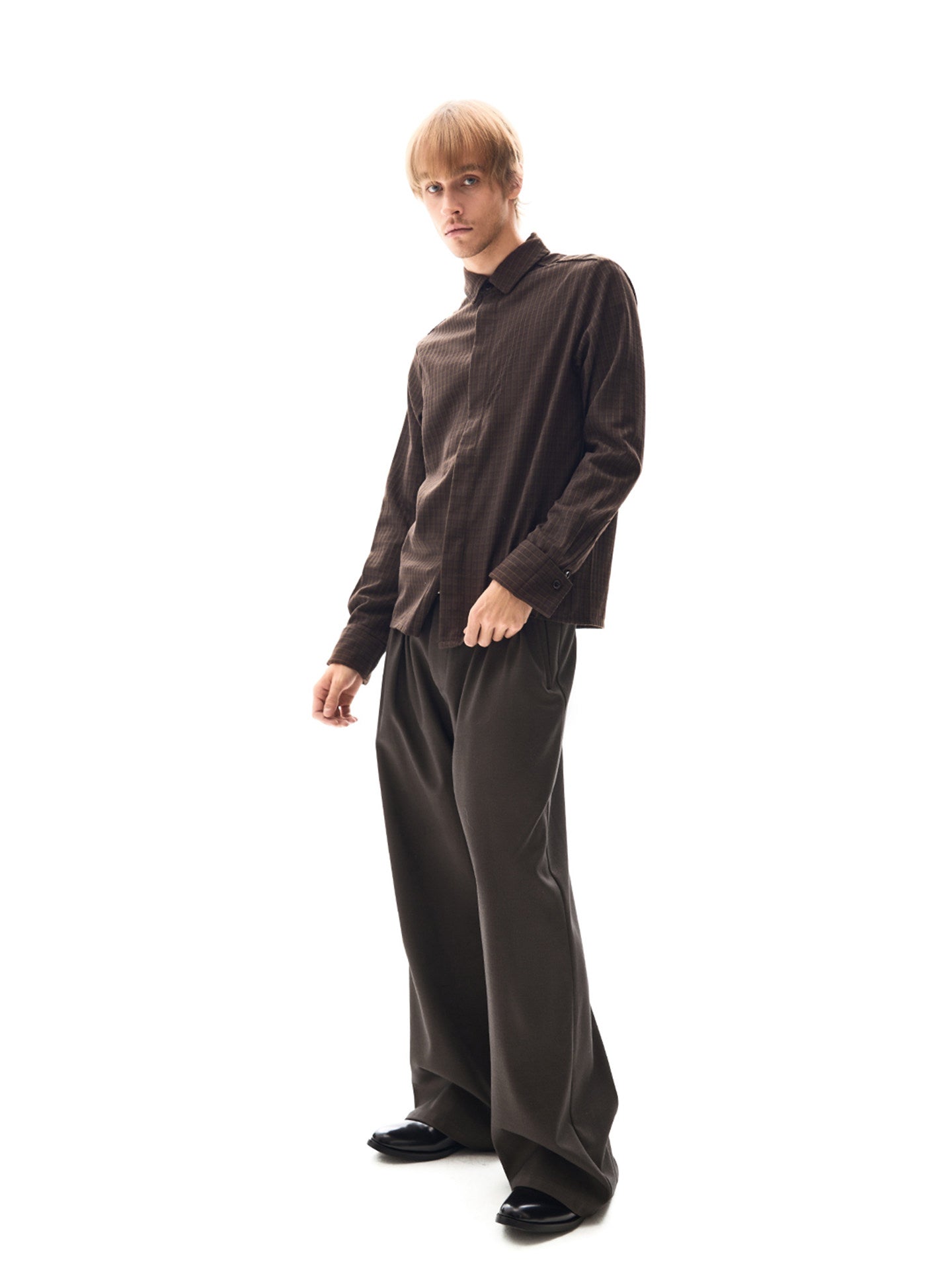 Pleated Casual Pants