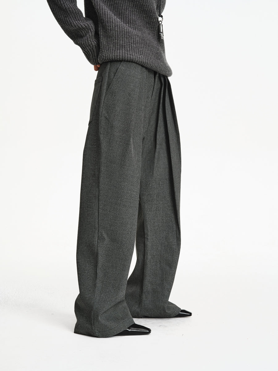 Pleated Loose Casual Pants