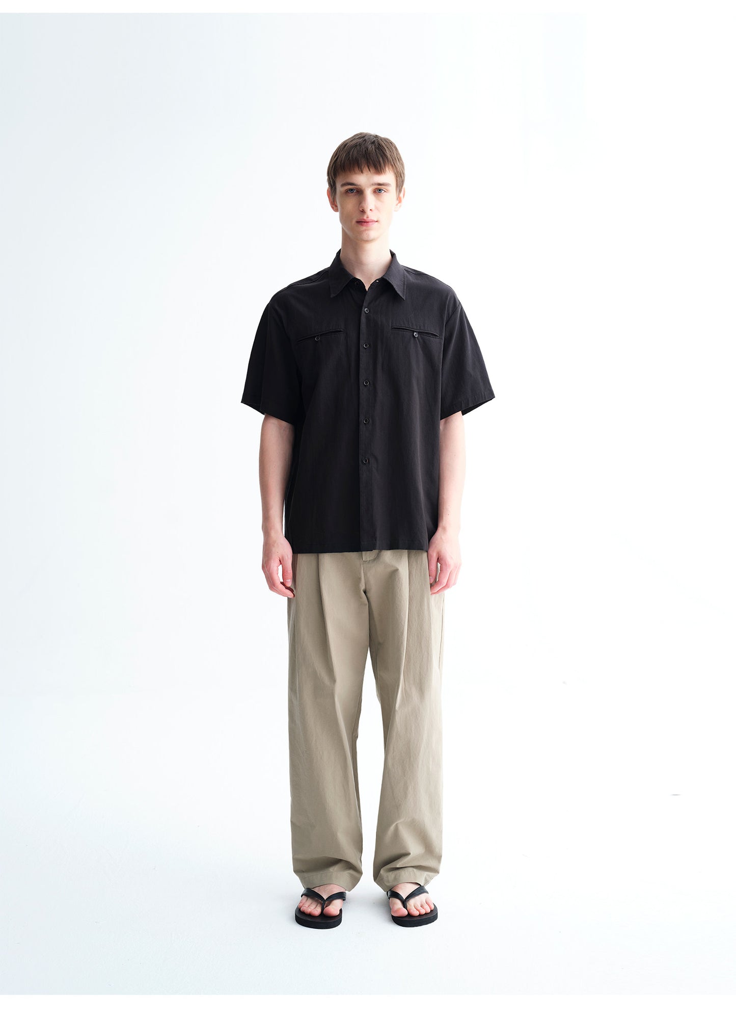 Shirt with Chest Pocket Design