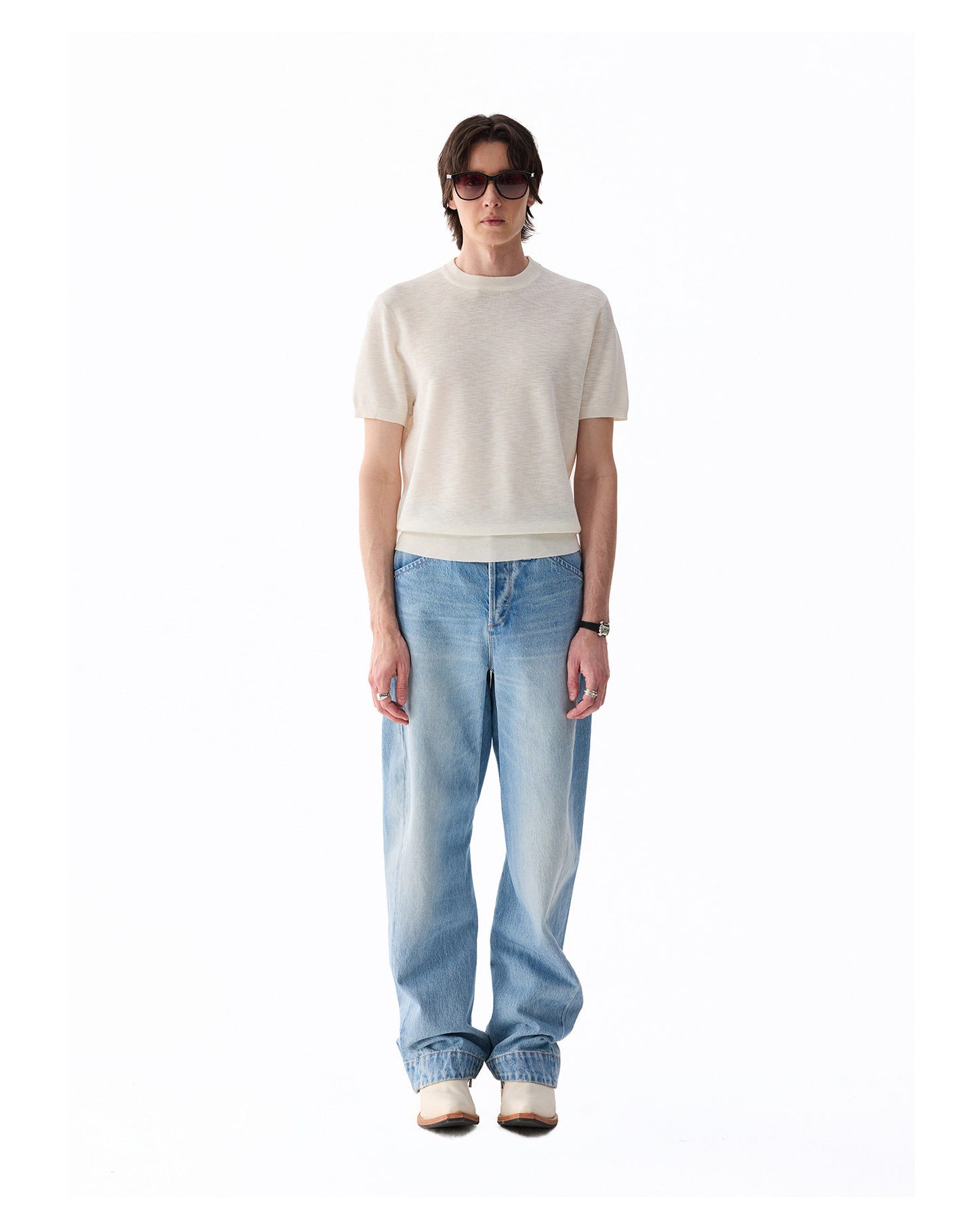 Vintage Washed Blade Jeans