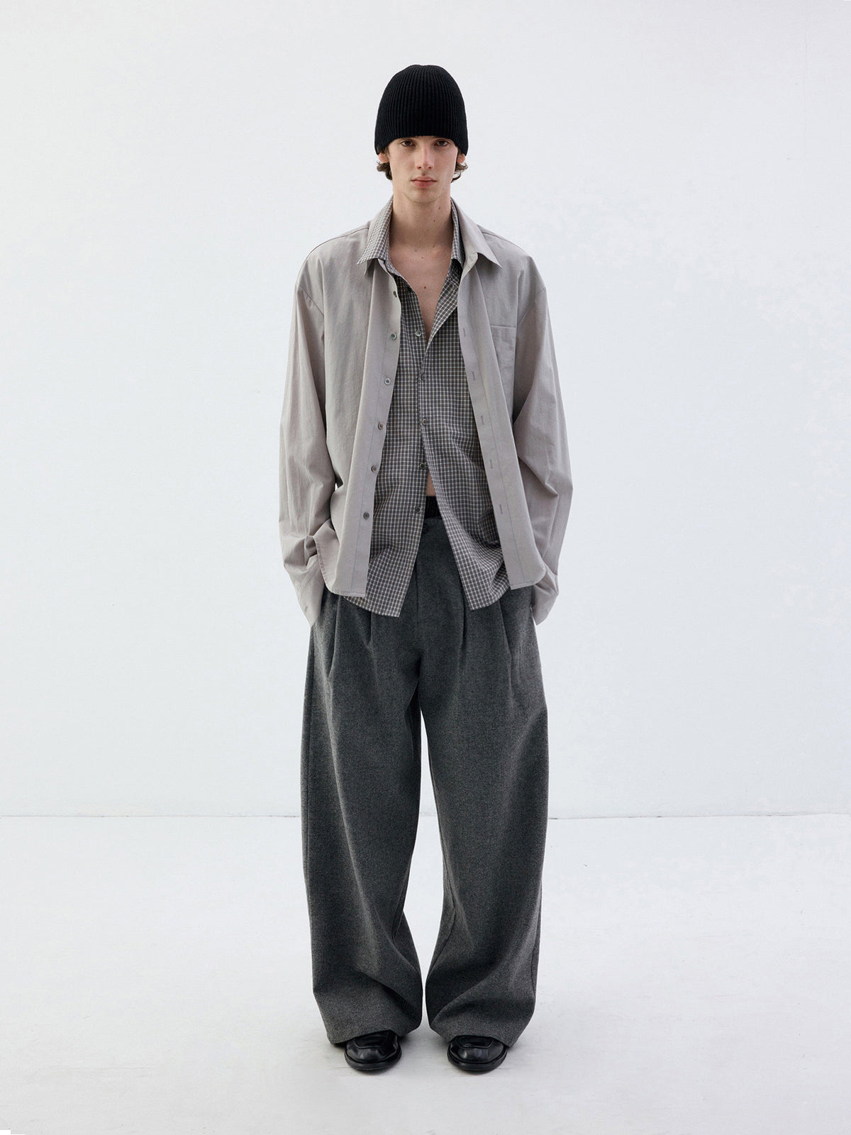 Faux Two-Piece Shirt