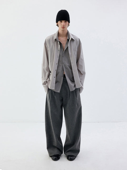 Faux Two-Piece Shirt