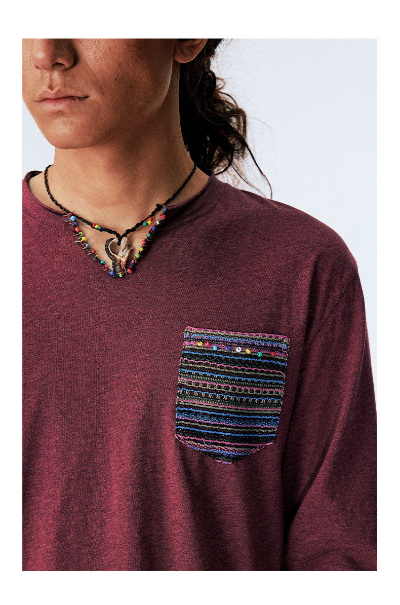 T-shirt with pockets