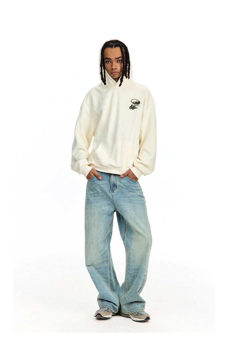 Printed Hooded Sweatshirt