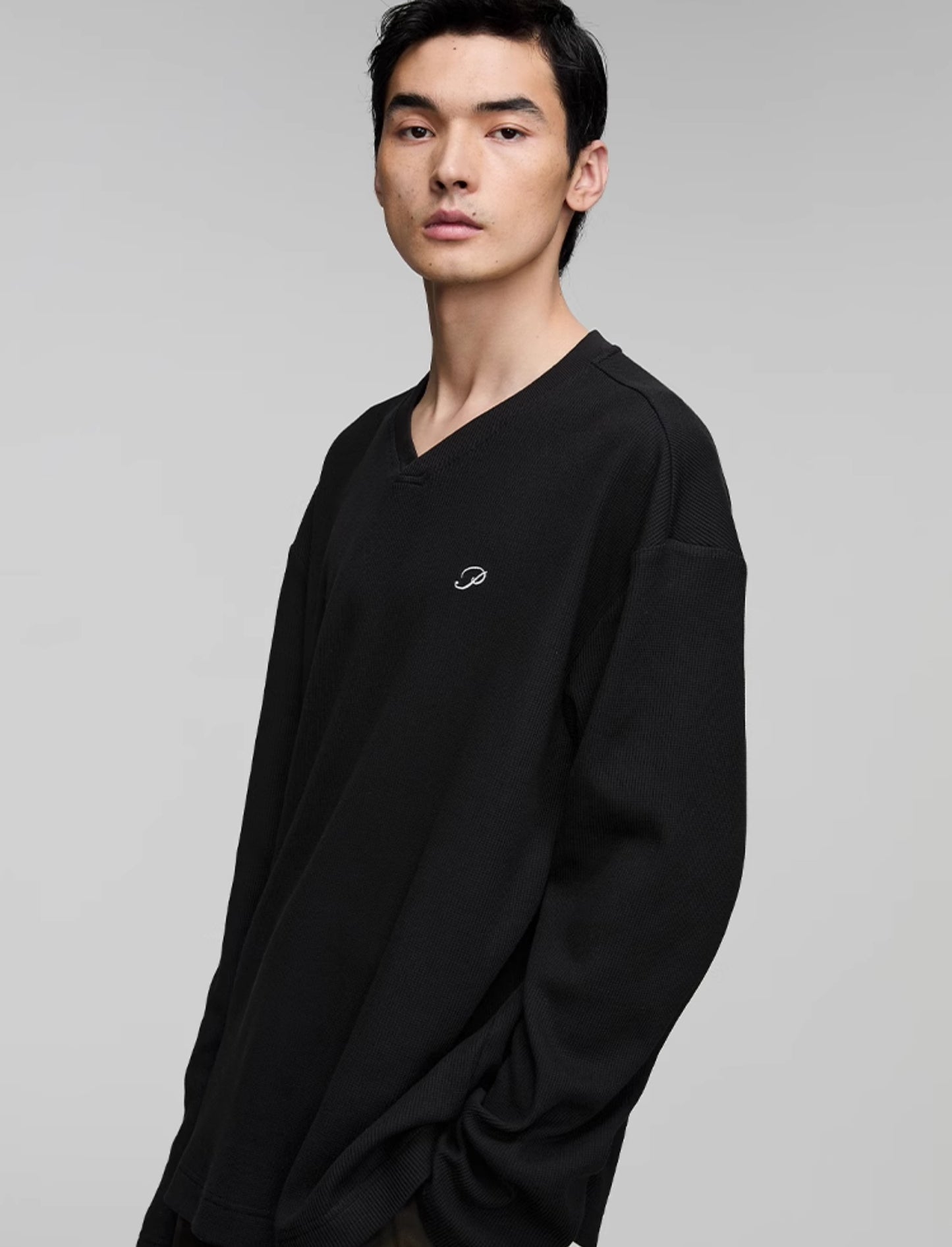 Waffle Embroidery T-Shirt