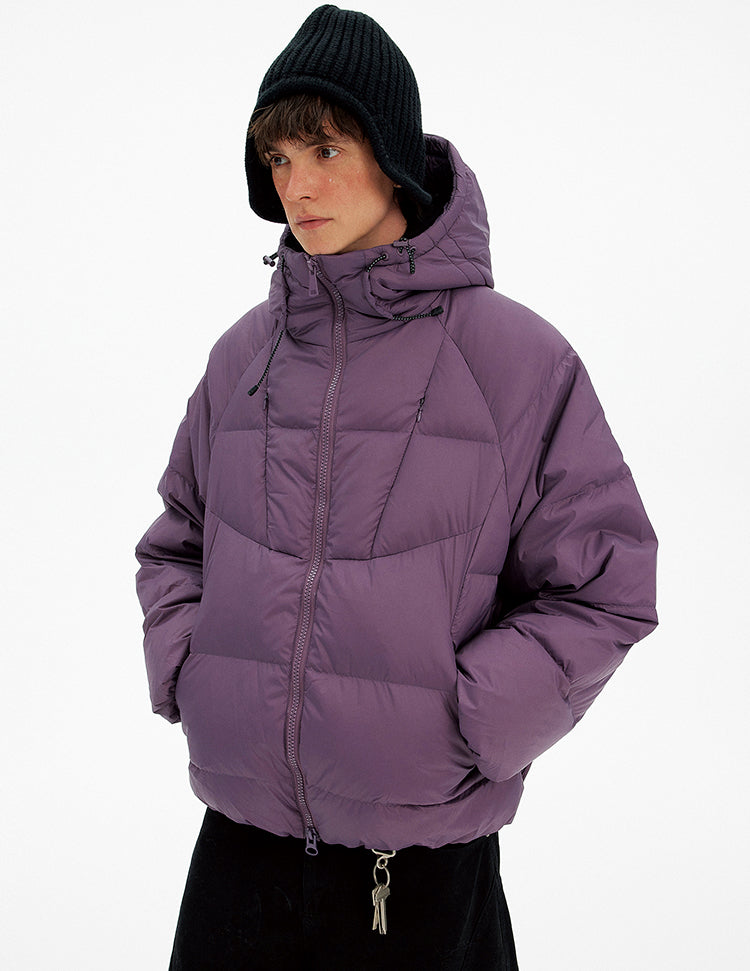 Casual Down Jacket with Hood