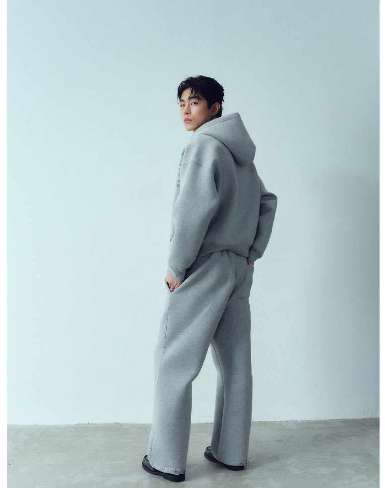 Loose Fit Air Layer Sweatshirt Set