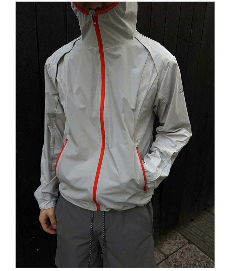 Lightweight UV Jacket with Hood