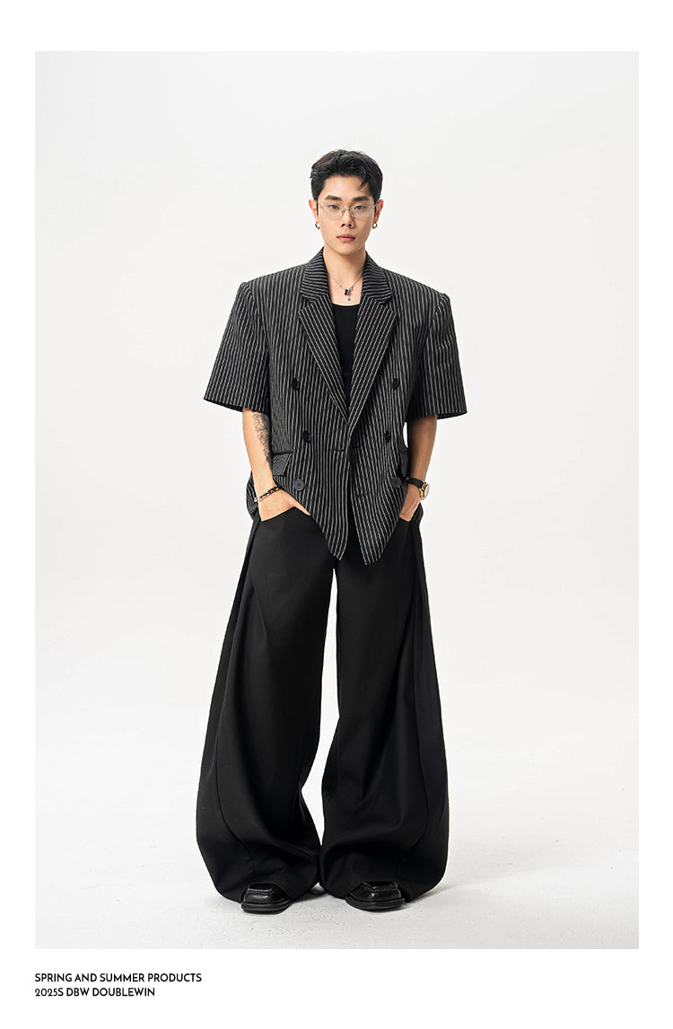 Wide Shoulder Jacket