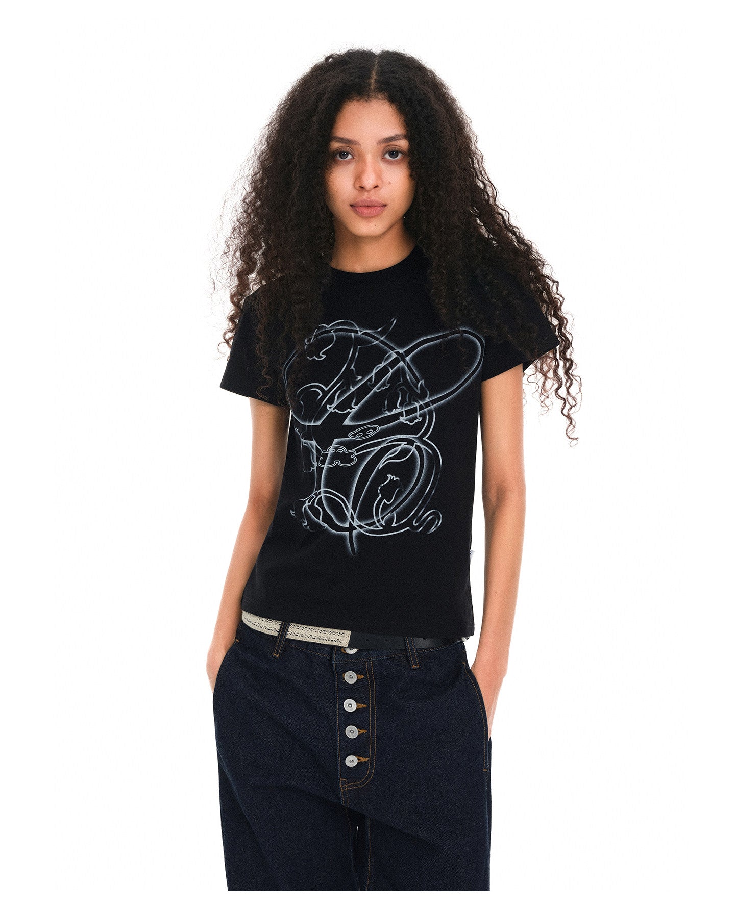 Retro Hand-Painted T-Shirts
