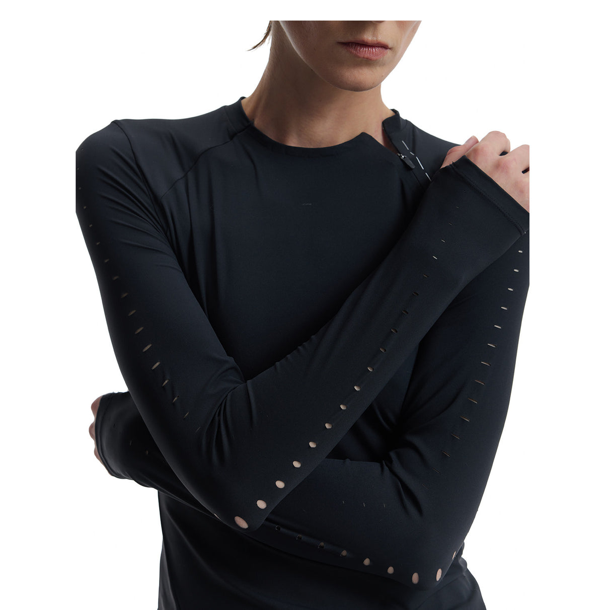 Latex Neck-Stretch T-Shirt