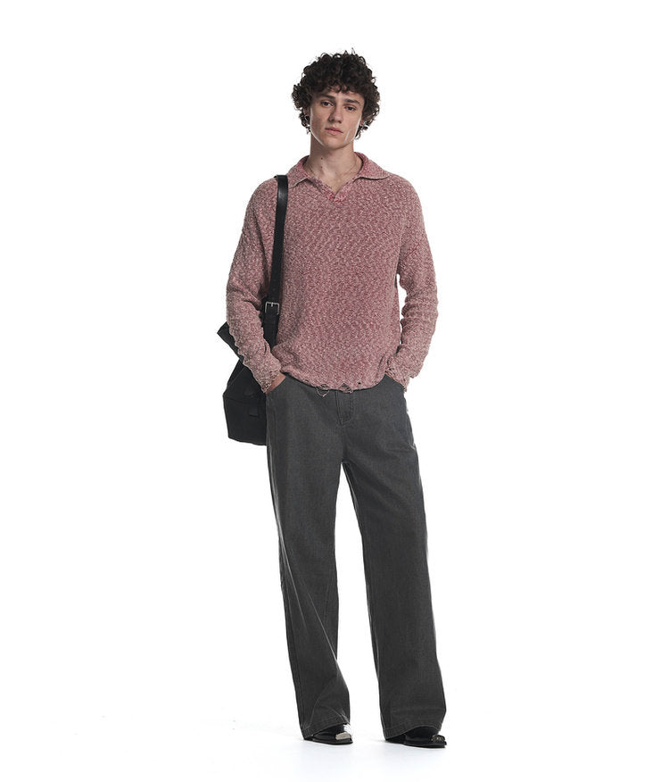 Color-dyed Loop Sweater