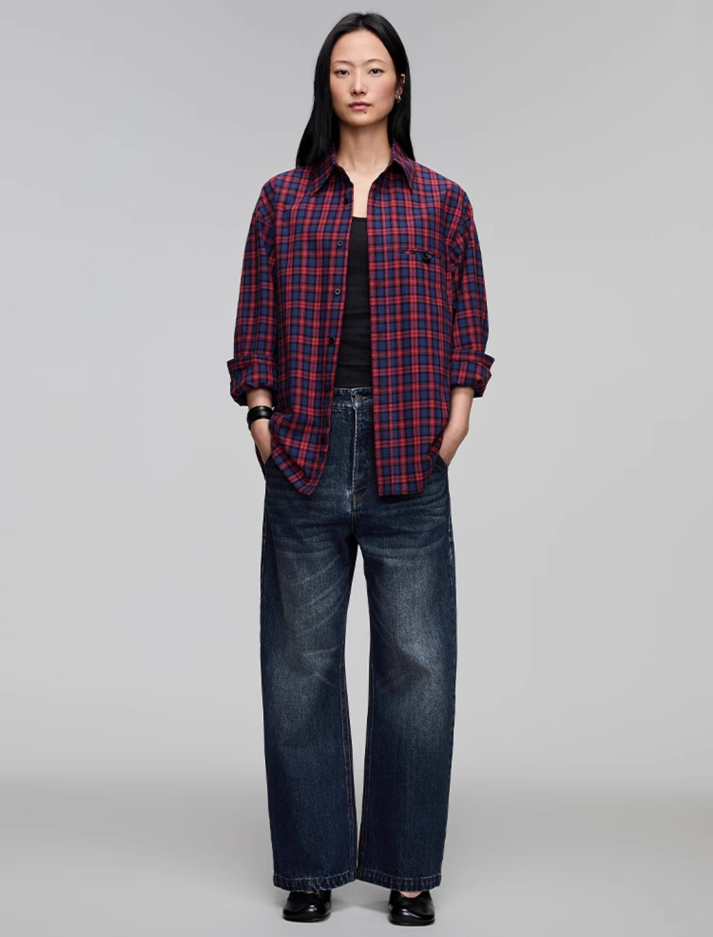 Drop Shoulder Casual Shirt