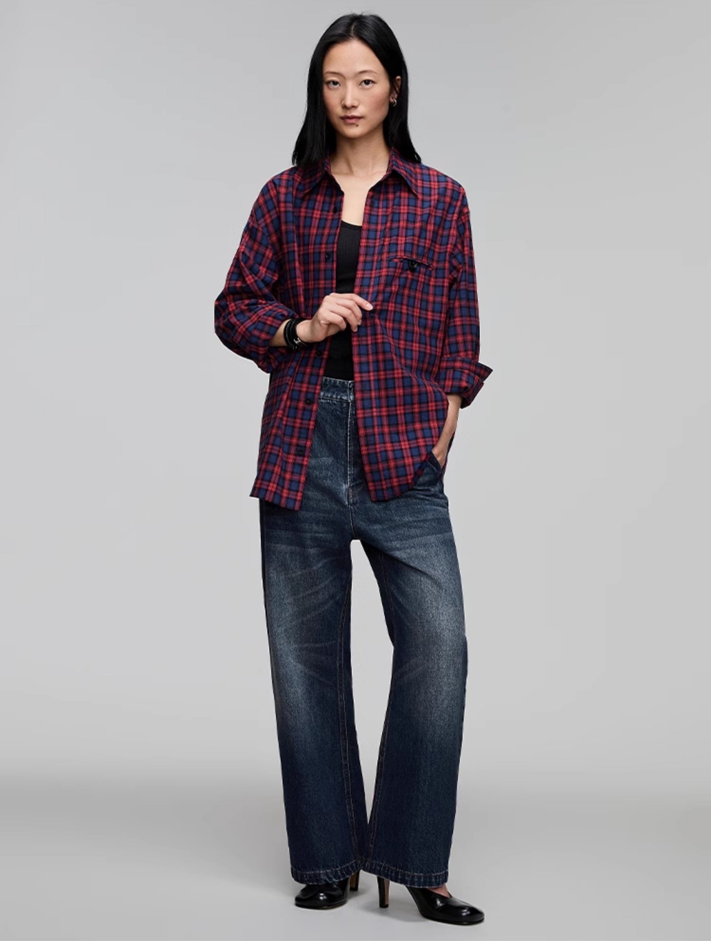 Drop Shoulder Casual Shirt