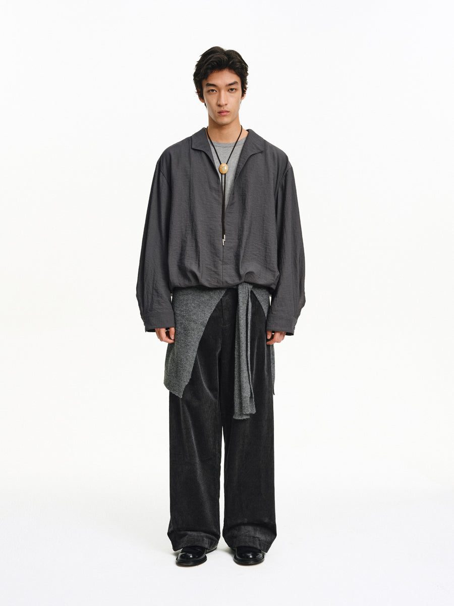 Mock Two-Piece Shirt