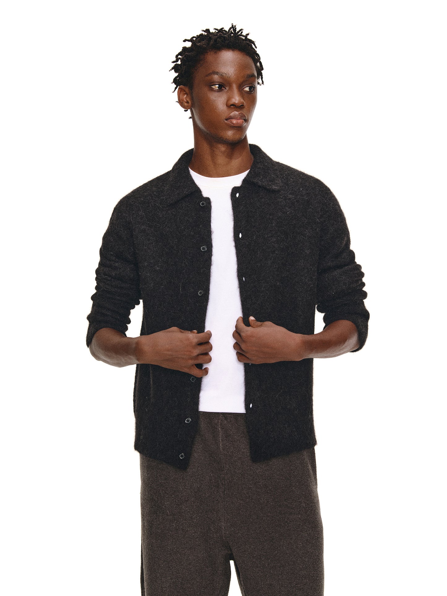 Lapel Cardigan