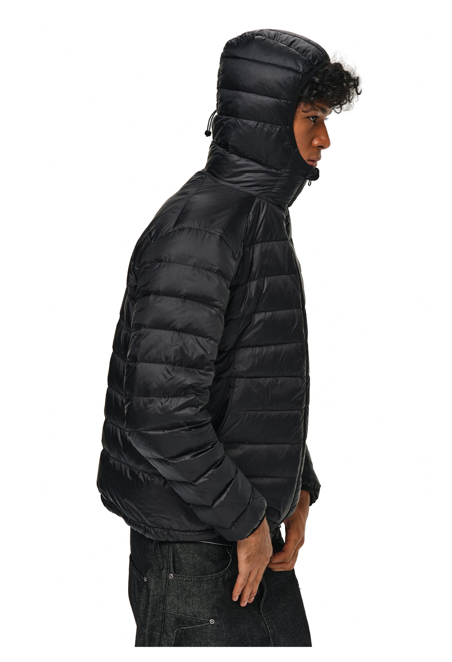 Lightweight Hooded Down Jacket
