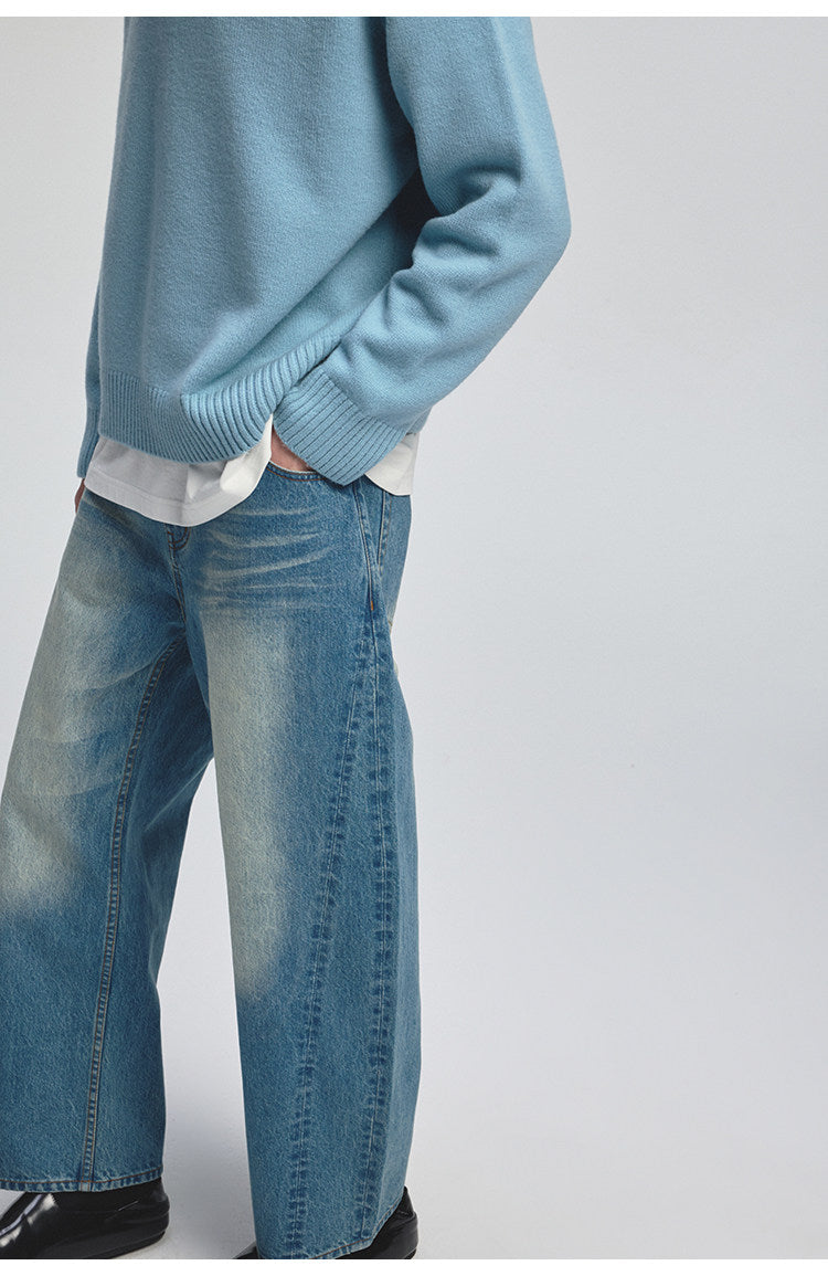 Heavyweight Distressed Jeans