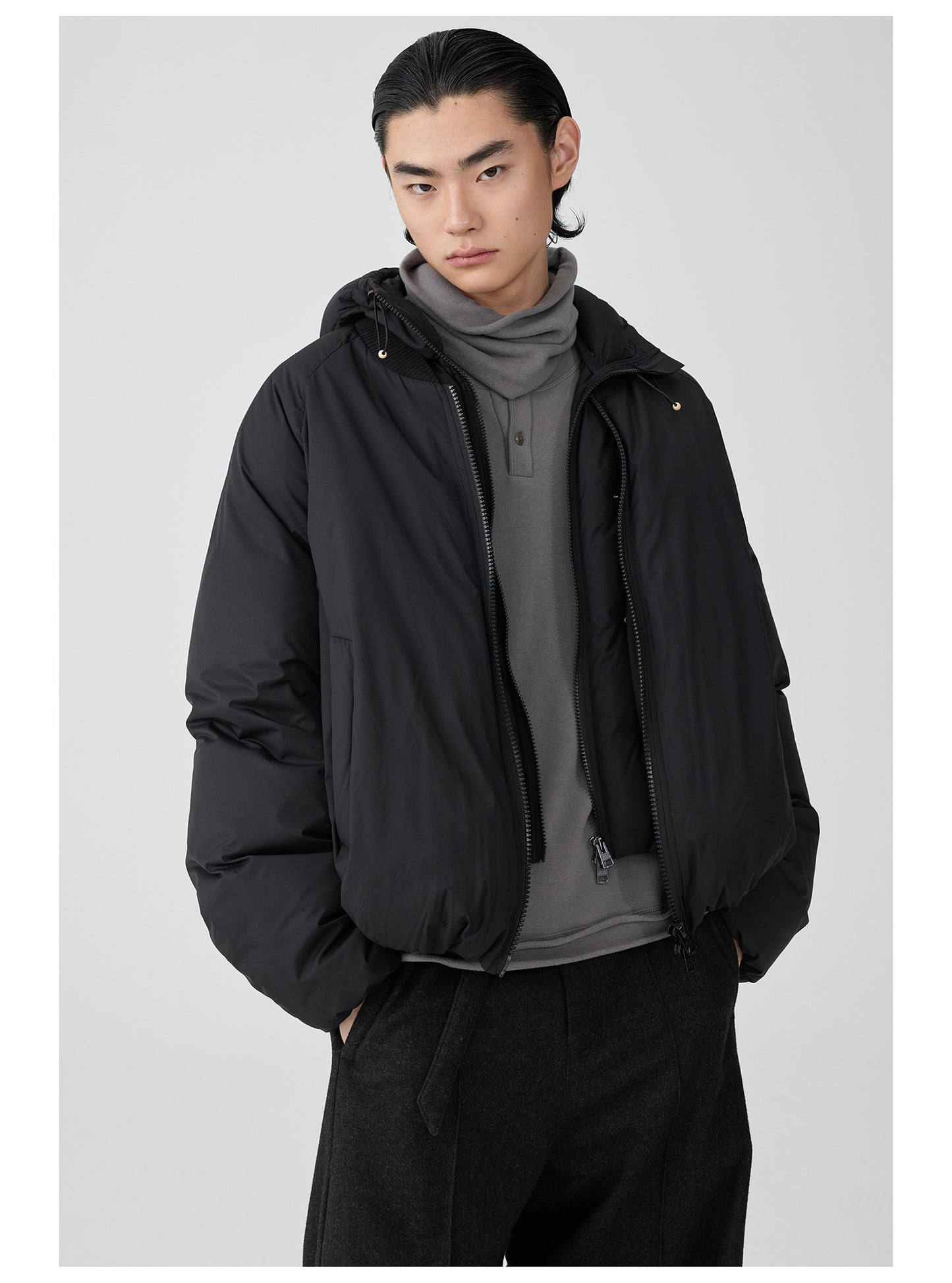 Detachable Hooded Jacket