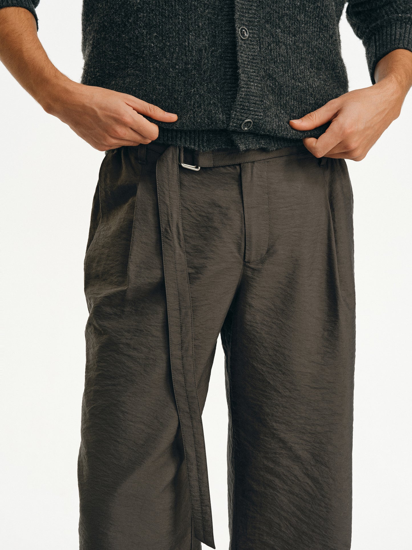 Dry Silk Casual Pants