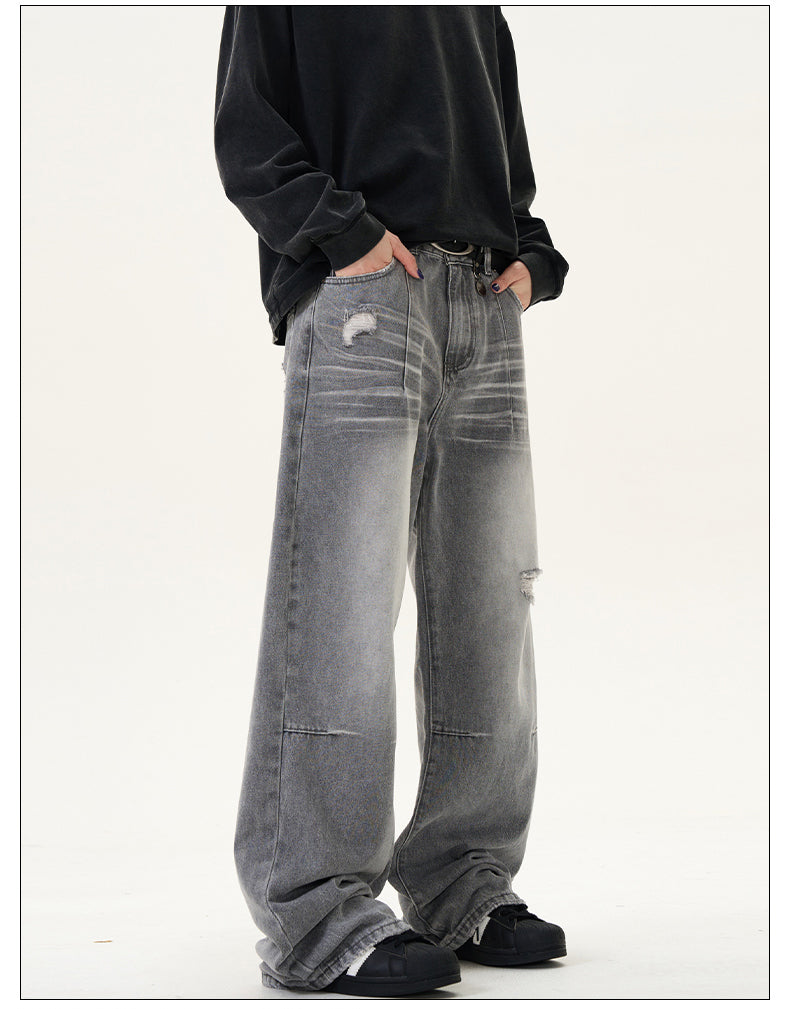 High Street Vibe Washed Jeans