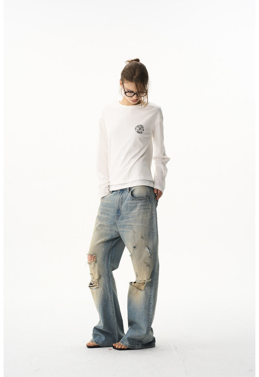 Double-Layer Basic T-Shirt