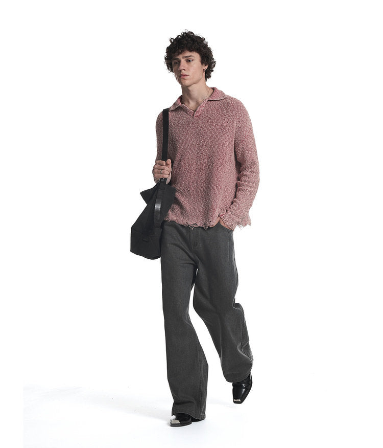 Color-dyed Loop Sweater