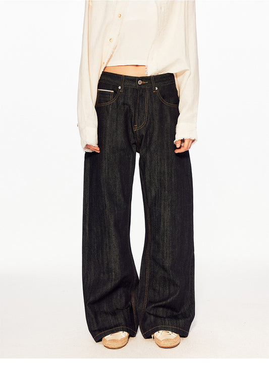 Casual Straight-Leg Jeans