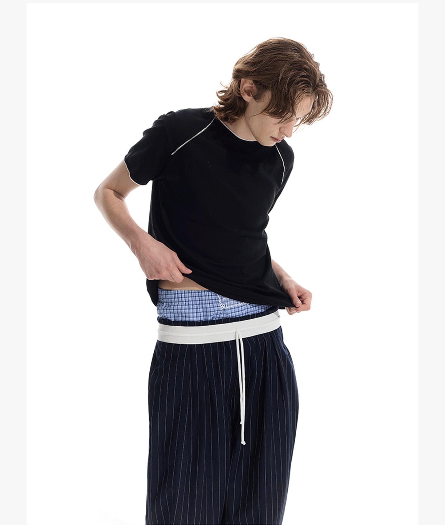 Raglan Basic Slim Fit T-Shirt