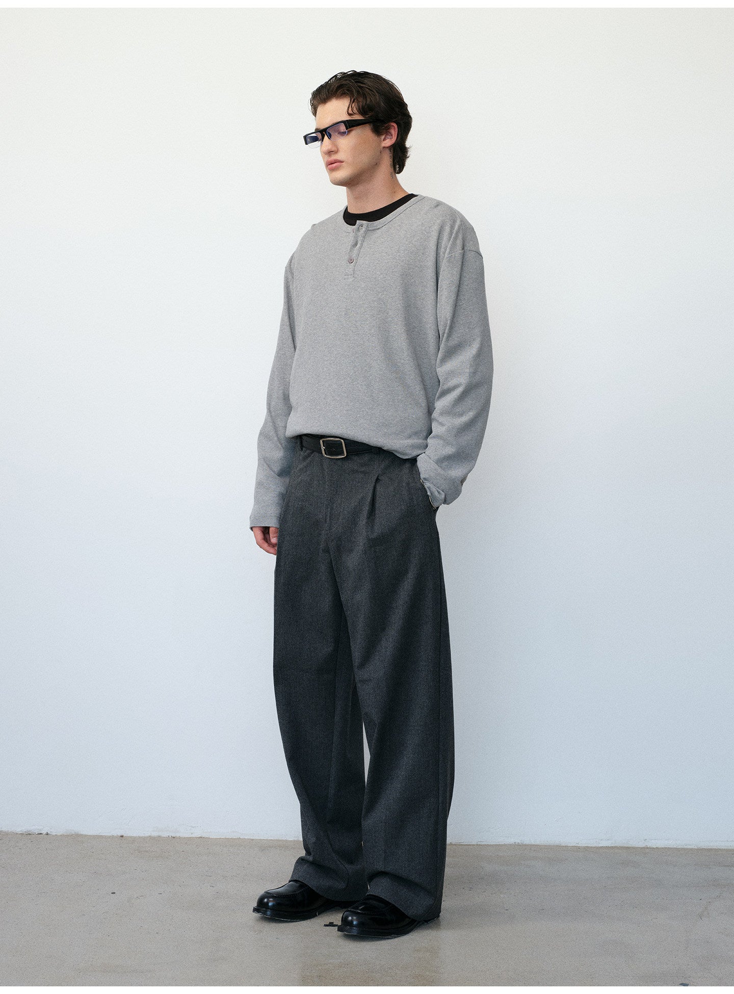 Henry Collar Base Layer T-Shirt