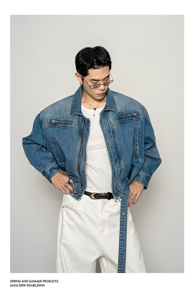 Retro-Wash Denim Jacket