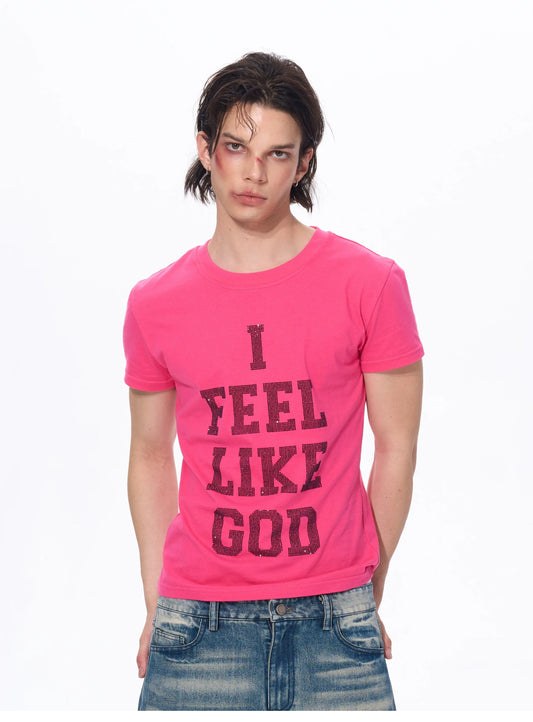 Round-Neck Slim-Fit T-Shirt