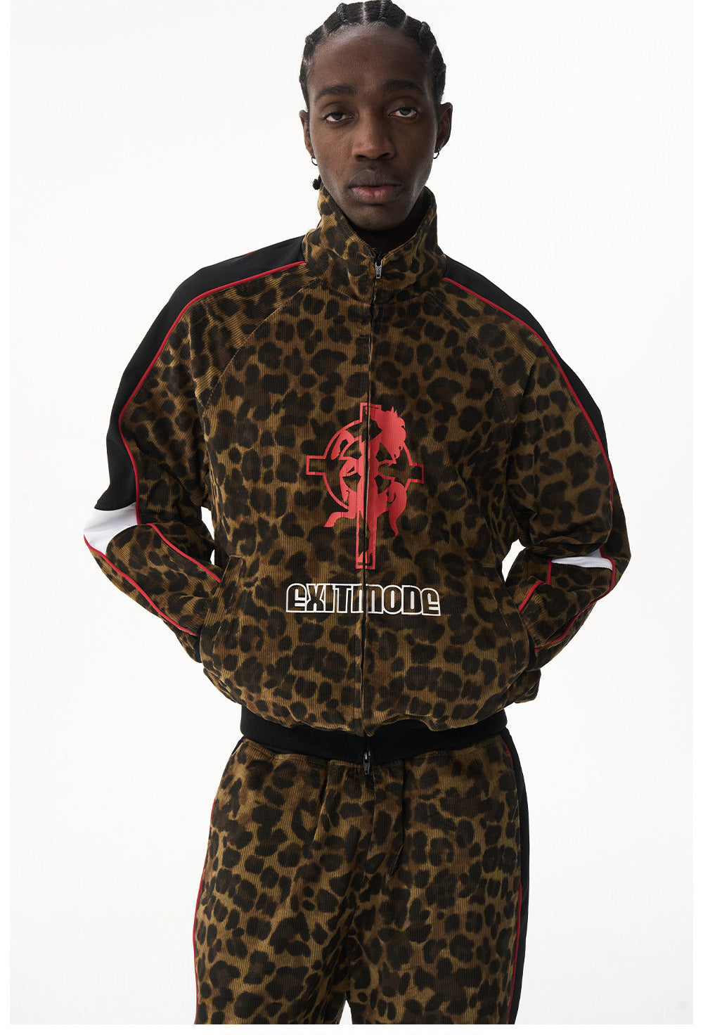 Retro Leopard Print Jacket