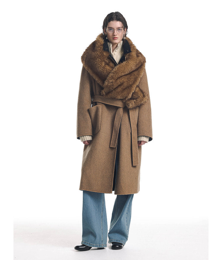 Reversible Heavyweight Wool Coat