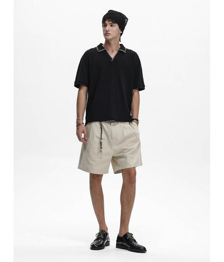 Hand-embroidered Polo Shirt